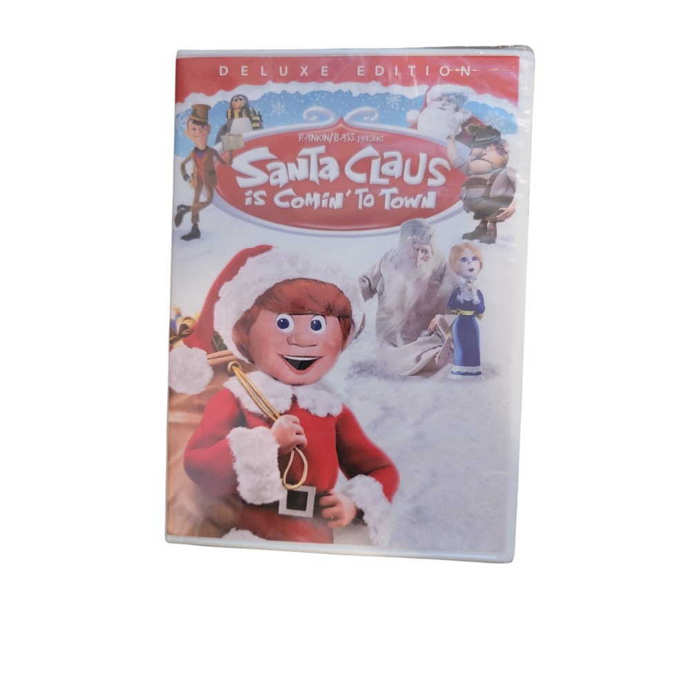 Rankin Bass Santa Claus Is Comin To Town Deluxe Edition DVD‎ New